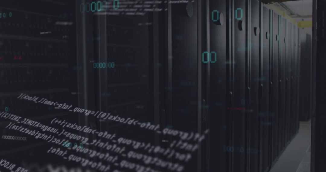 Data Processing on Advanced Computer Servers in a Data Center - Free Images, Stock Photos and Pictures on Pikwizard.com