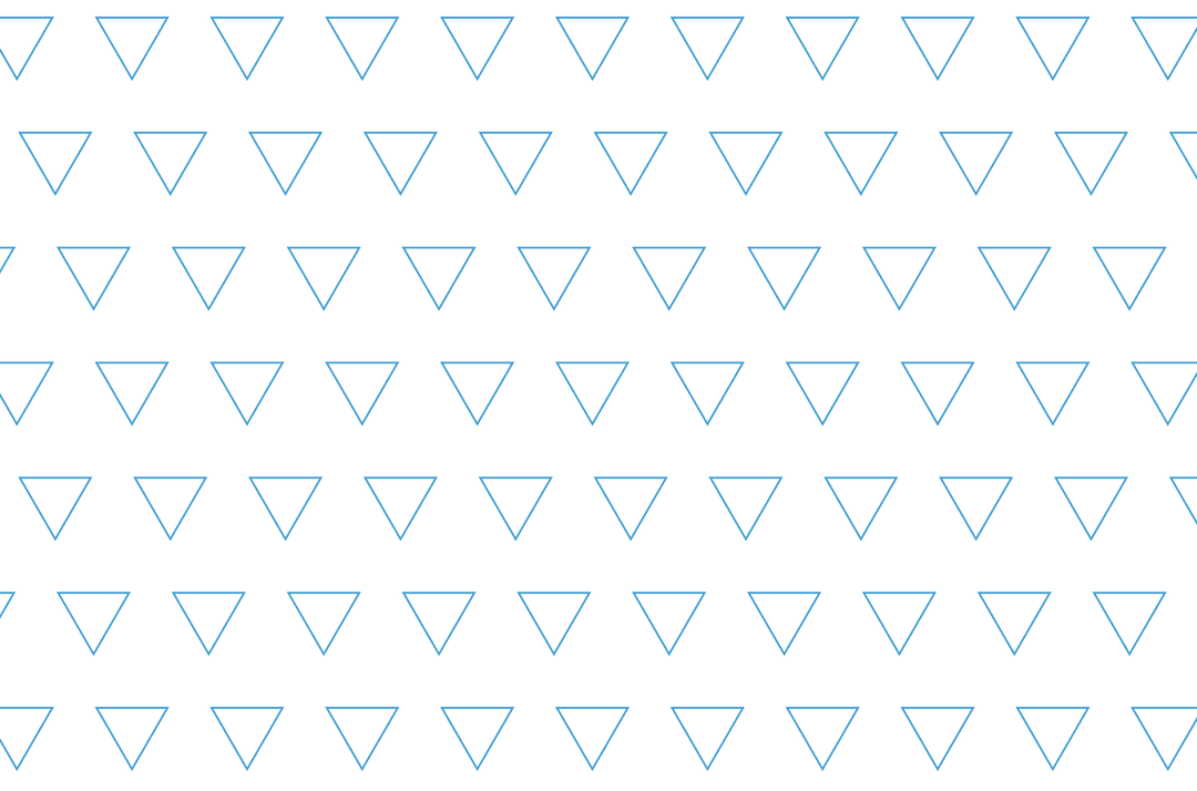 Transparent Background Blue Triangle Pattern
