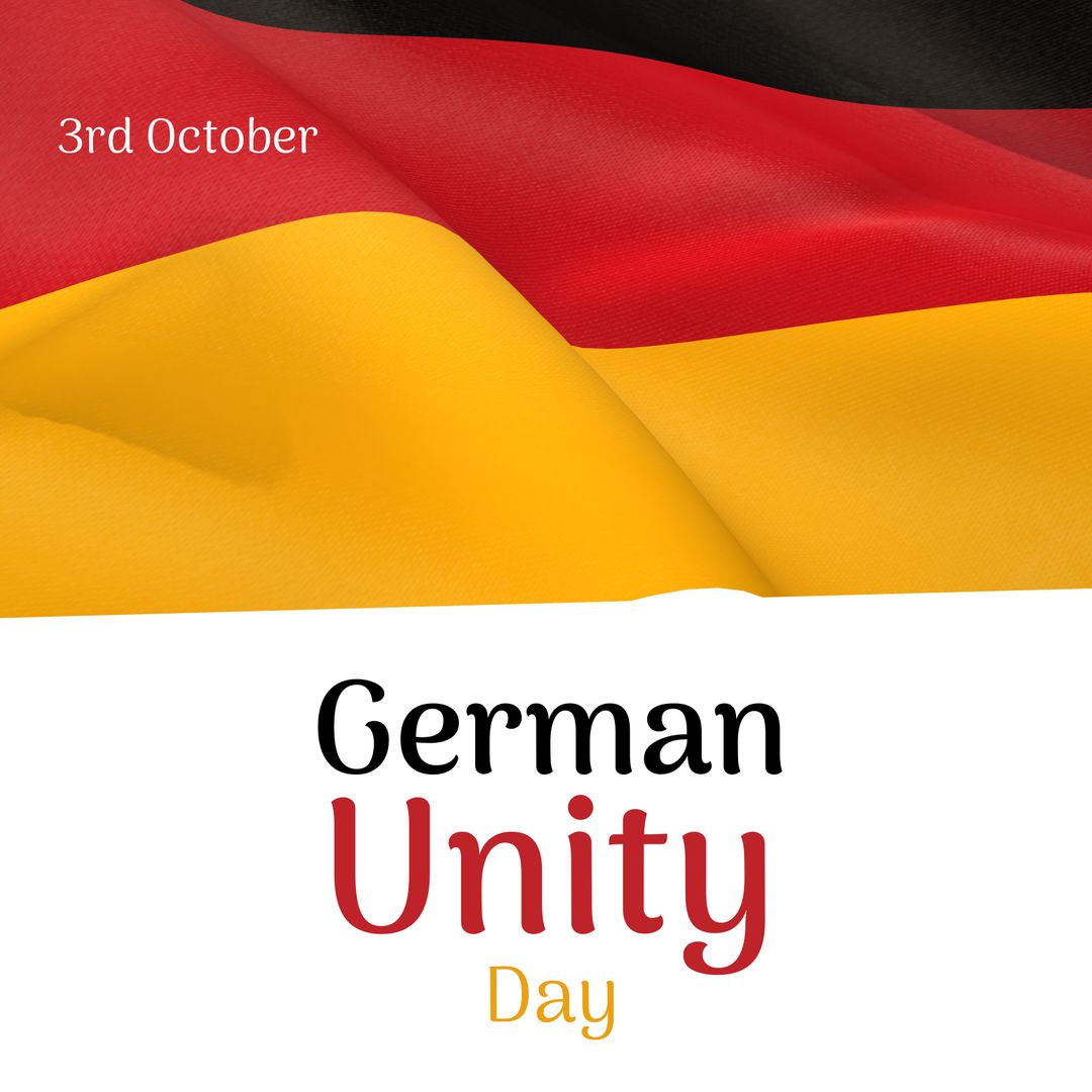 Celebrating German Unity Day with National Pride Banner