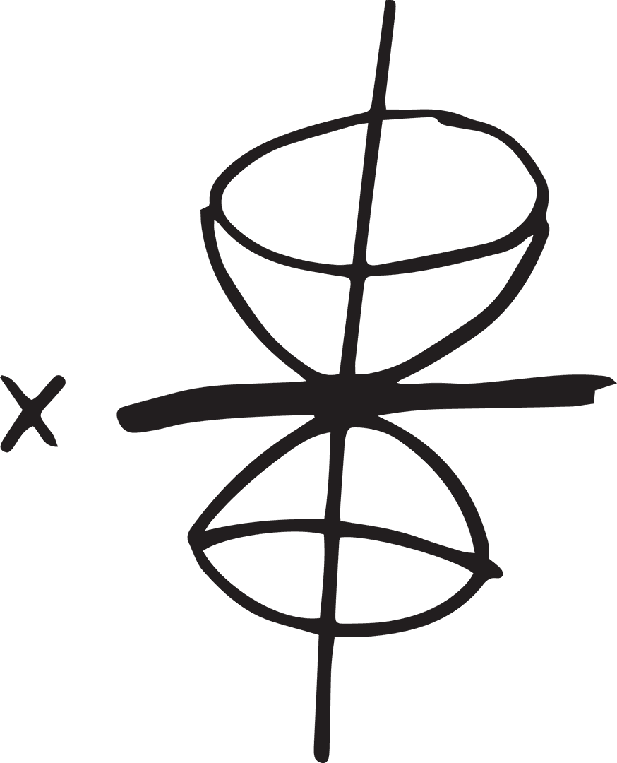 Elegant Transparent Hourglass Illustration on Transparent Background