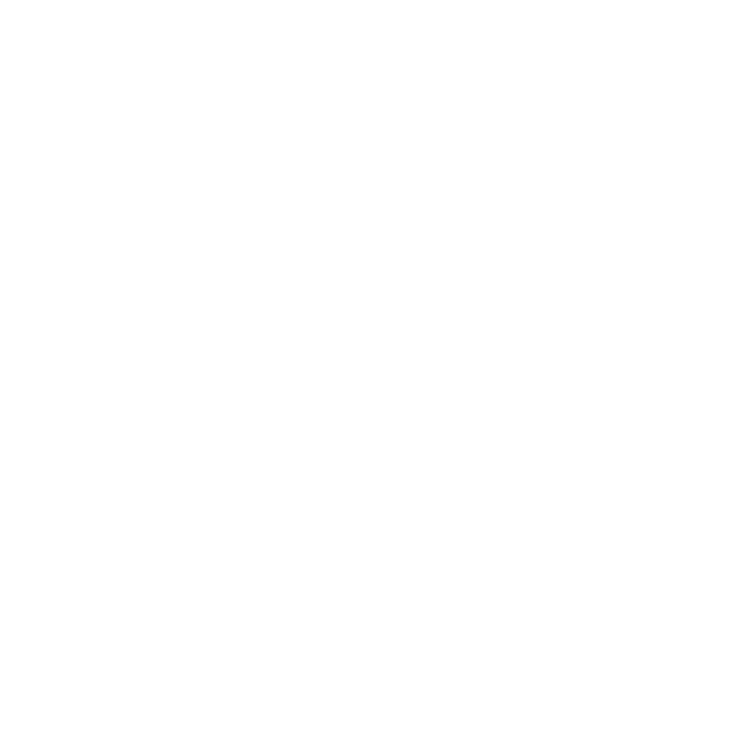 White Circle Icon with Transparent Background Illustration