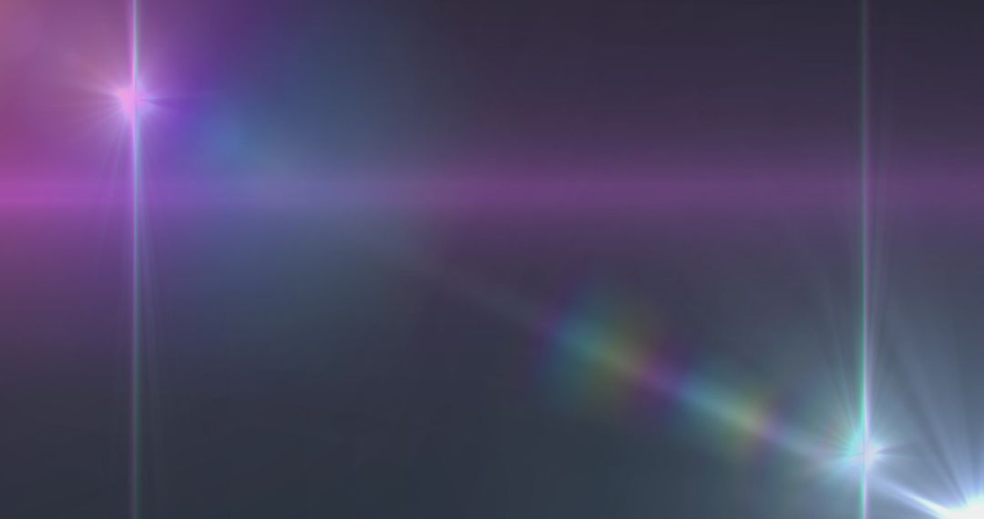 Colorful Lens Flare Abstract Background