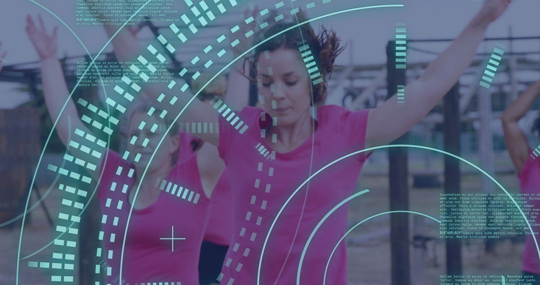 Digital Interface Enhancing Women's Exercise on Obstacle Course