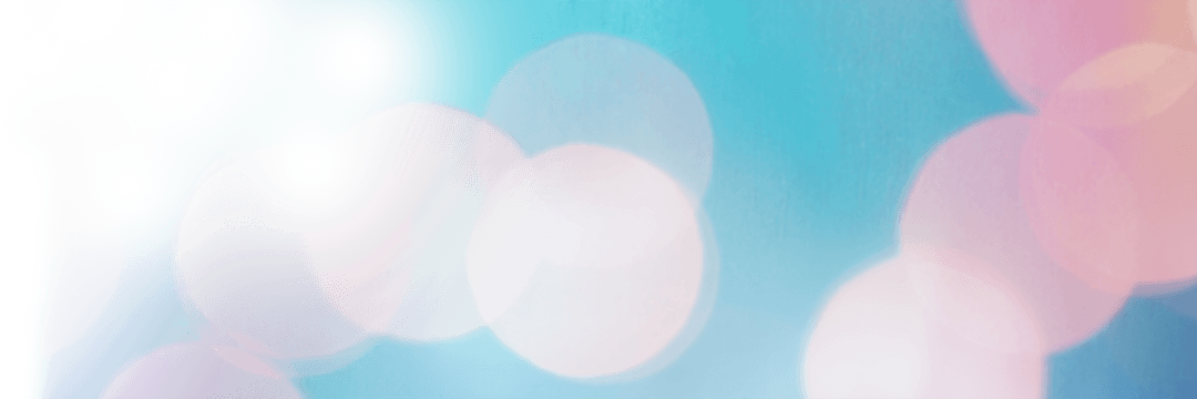 Transparent Abstract Pink Bokeh Background Effect with Blue Hue