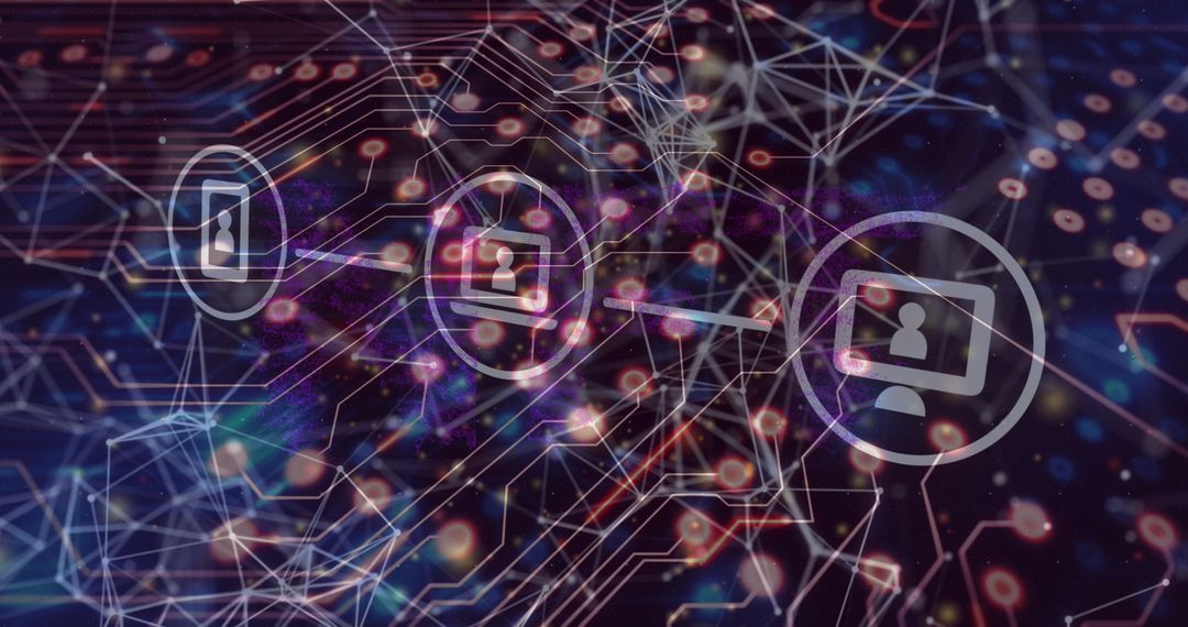 Global Network Connections with Virtual Reality Elements