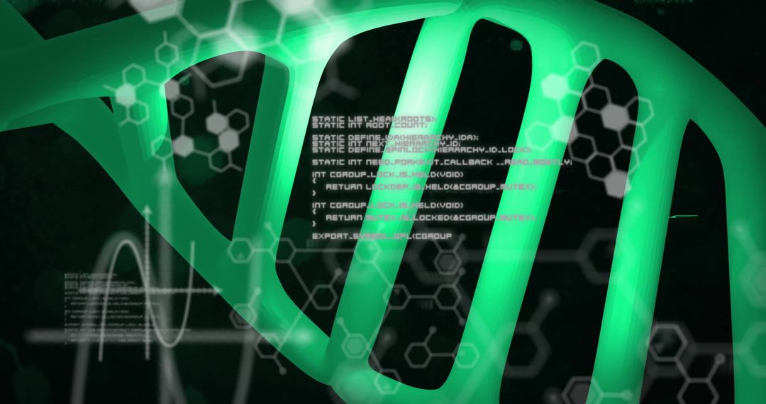 DNA Strand Infused with Digital Data Integration