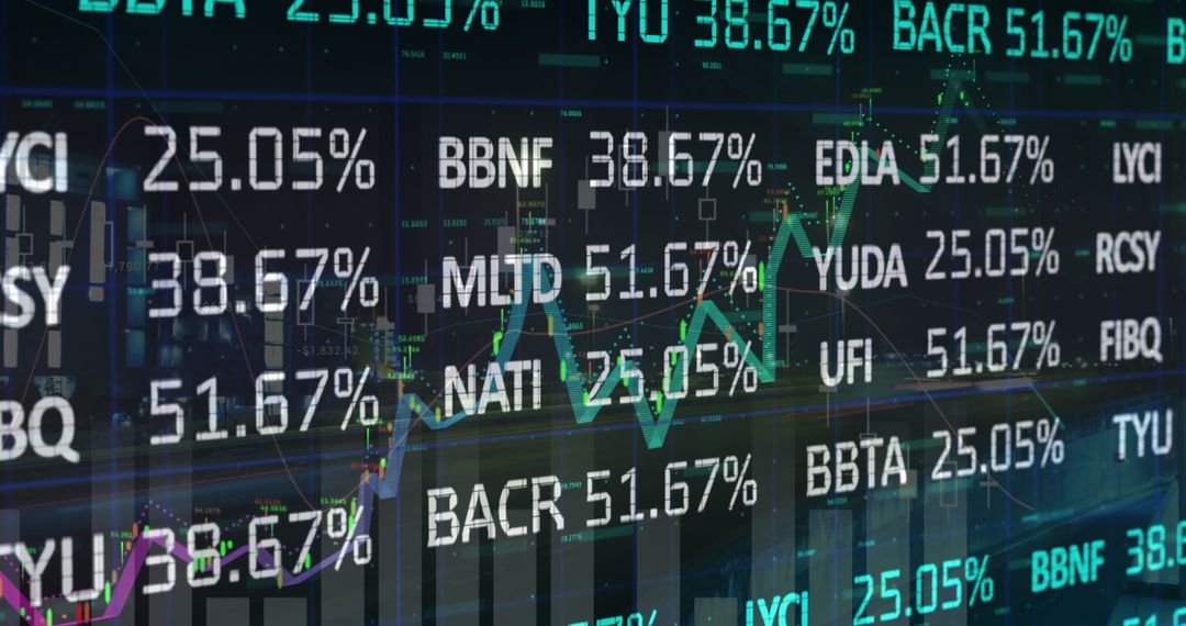 Dynamic Stock Market Financial Data Visualization
