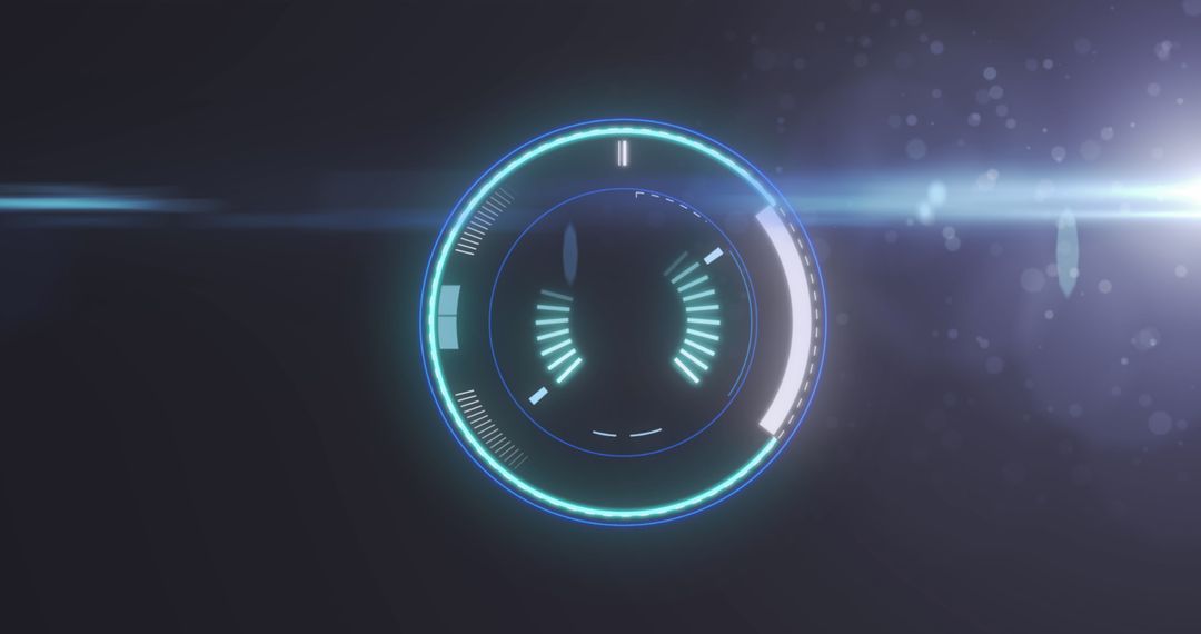 futuristic hud interface with scope scanning - Free Images, Stock Photos and Pictures on Pikwizard.com