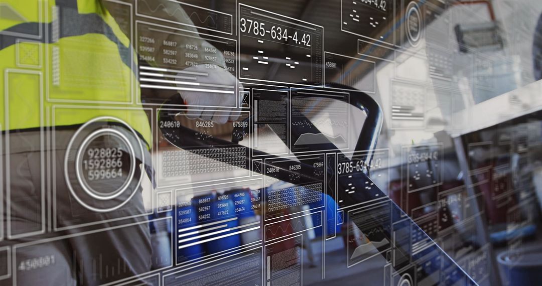 Holographic Data Layers Overlap Workshop Scene