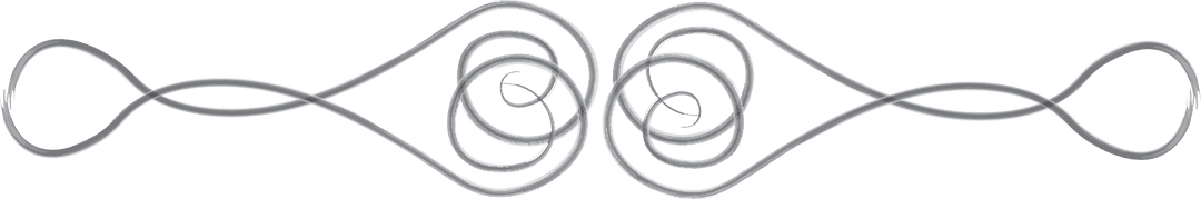 Elegant Spiral Shapes on Transparent Background