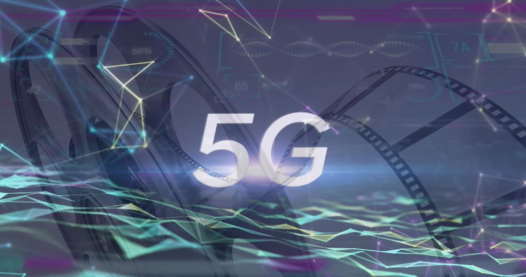 5G Technology Representing High-Speed Data Processing