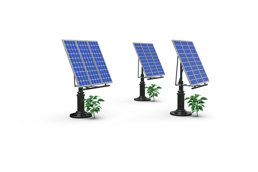 Photovoltaic Panels on Transparent Background Illustrating Solar Energy - Download Free Stock Images Pikwizard.com