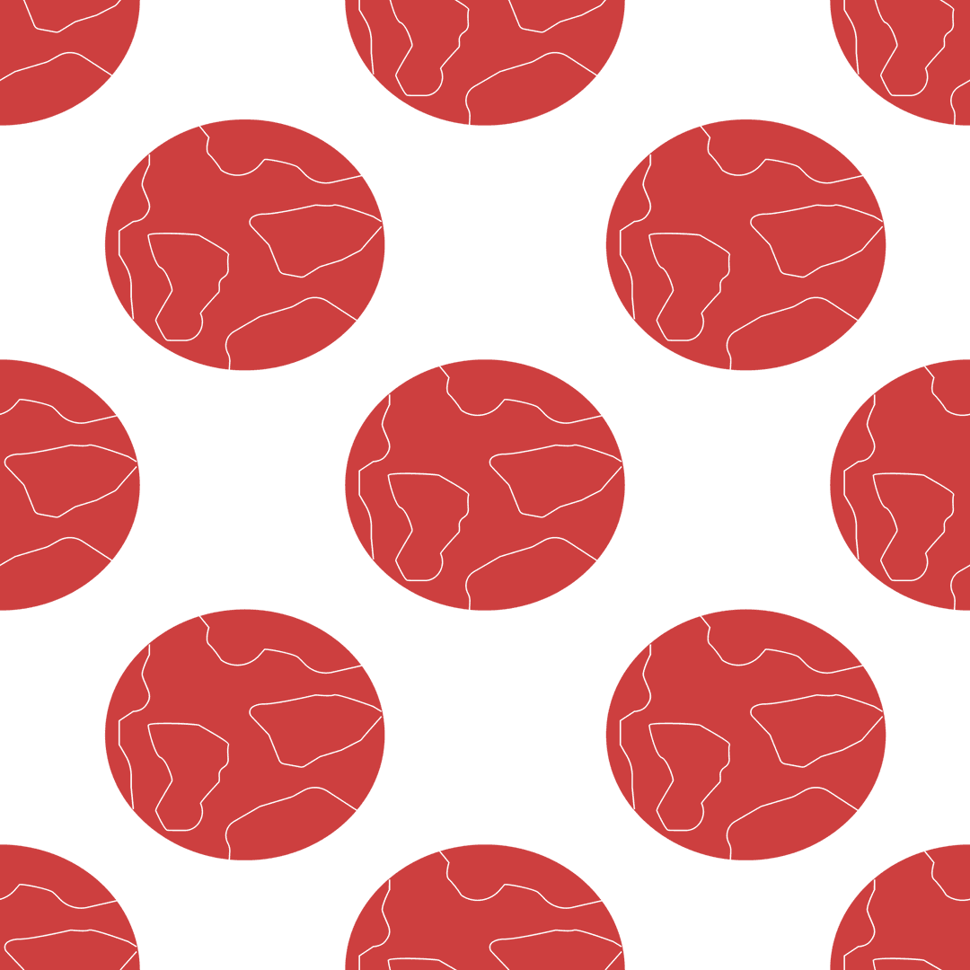 Repeating Red Circle Pattern on Transparent Vector Background - Download Free Stock Images Pikwizard.com