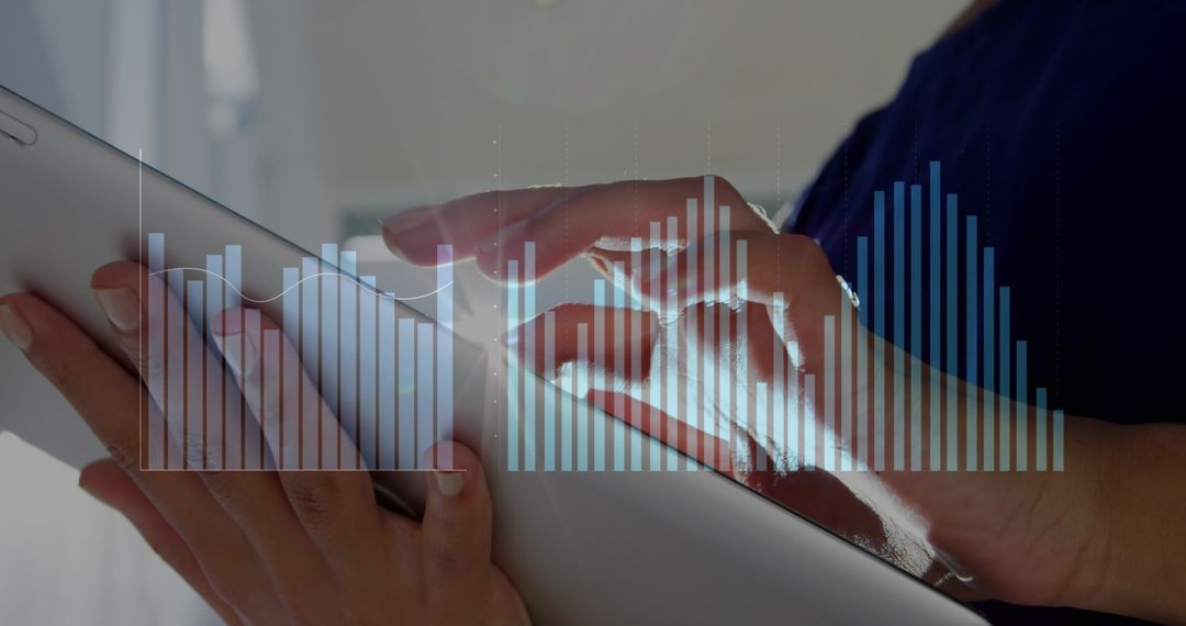 Digital Graph Interface with Person Tablet Interaction