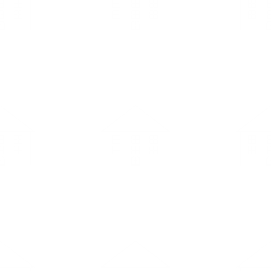 Seamless House Pattern on Transparent Background