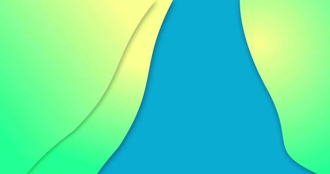 Vibrant Abstract Wave Background with Layered Colors