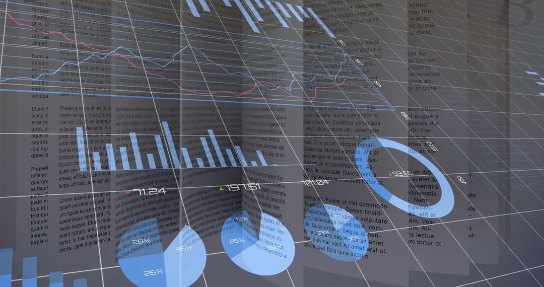 Data Visualization Overlaid on Printed Text