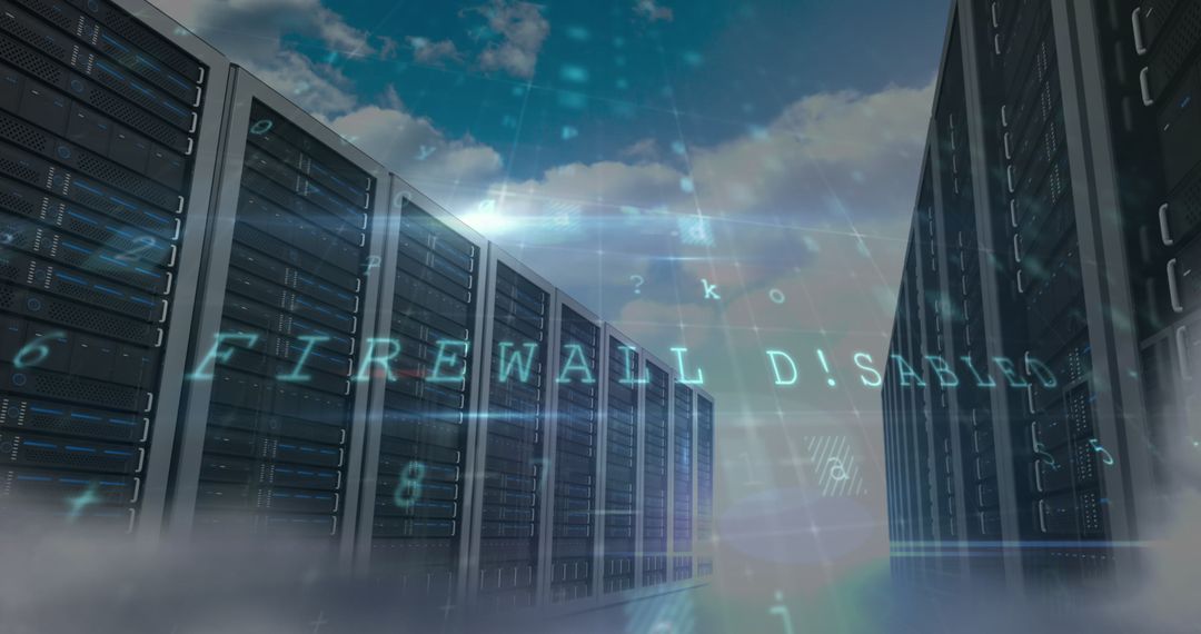 Cyber Attack Warning on Data Center Servers