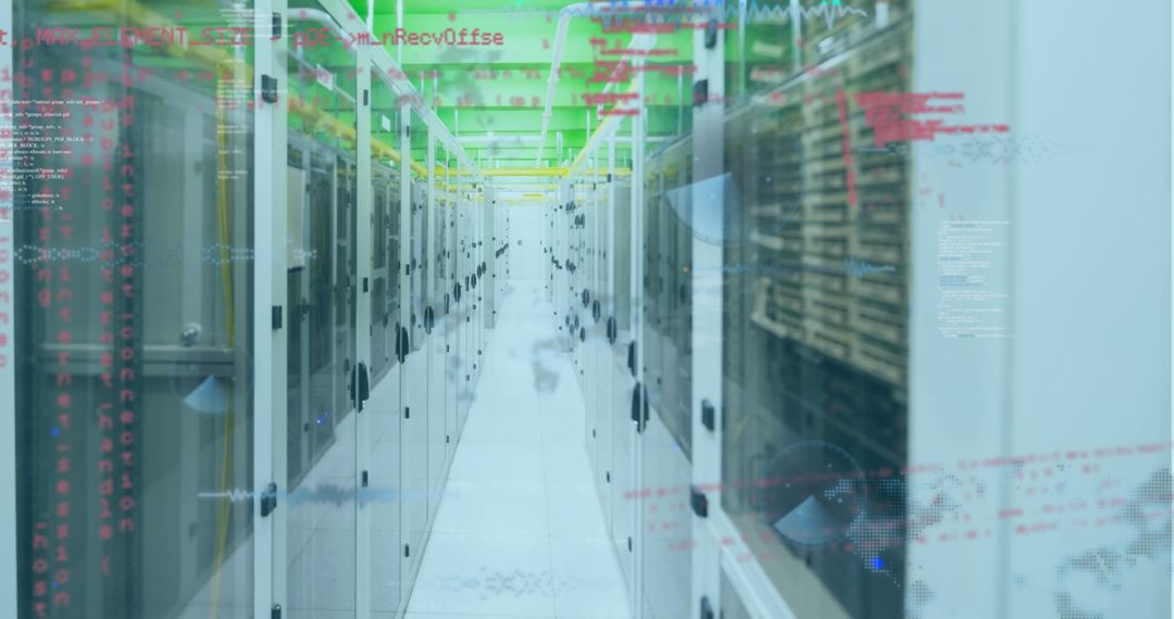 Server Room Innovation with Digital Interface Overlay