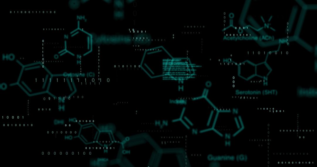 Futuristic Biochemical Compounds and Numerical Codes Interface