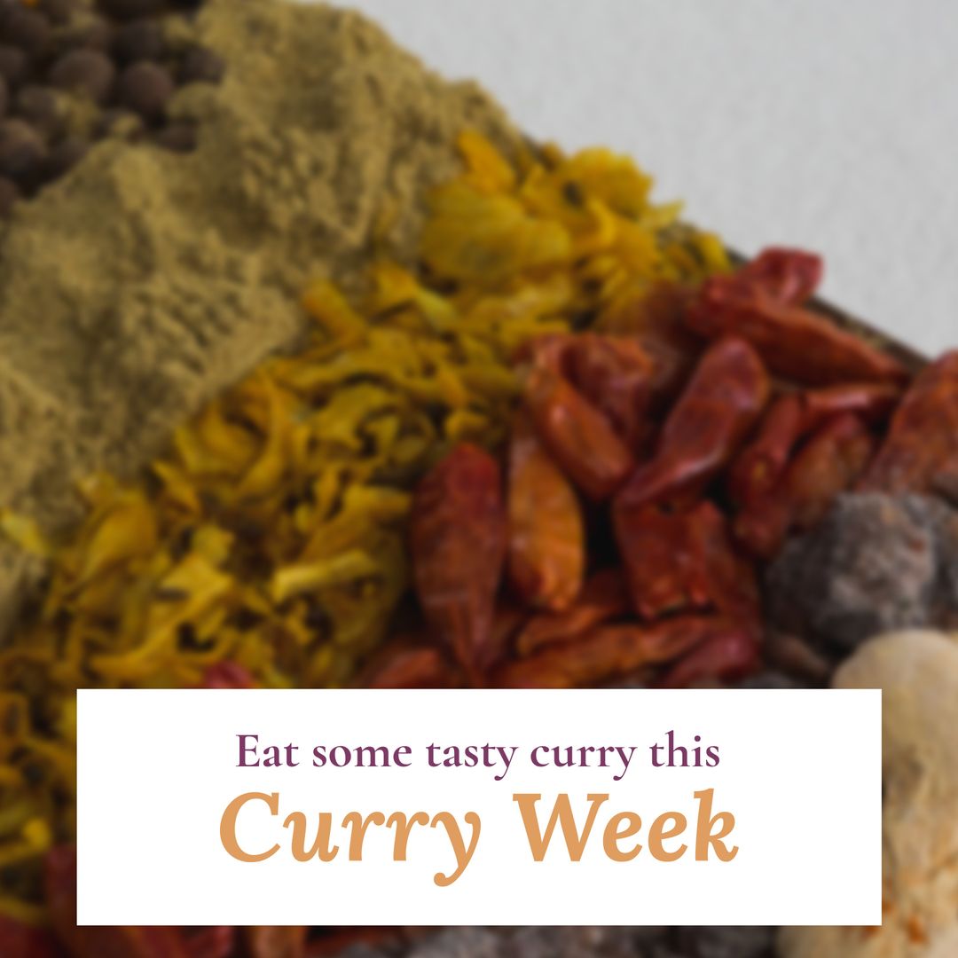 Celebrate Curry Week with Diverse Indian Spices Display