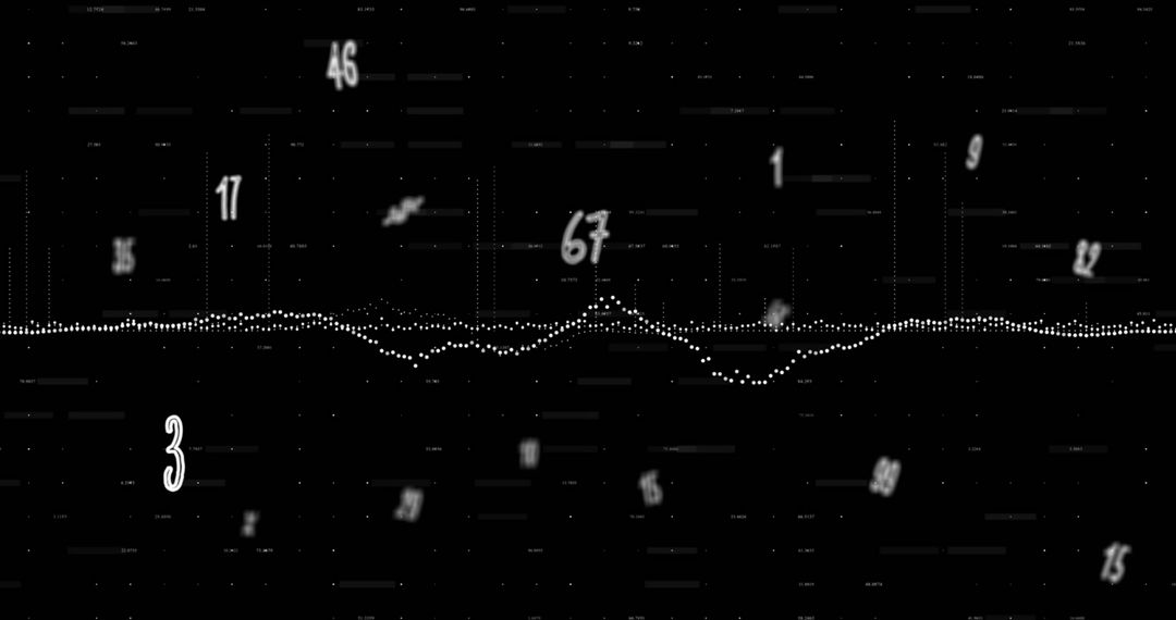 Abstract Digital Visualization of Finance Technology Dynamics