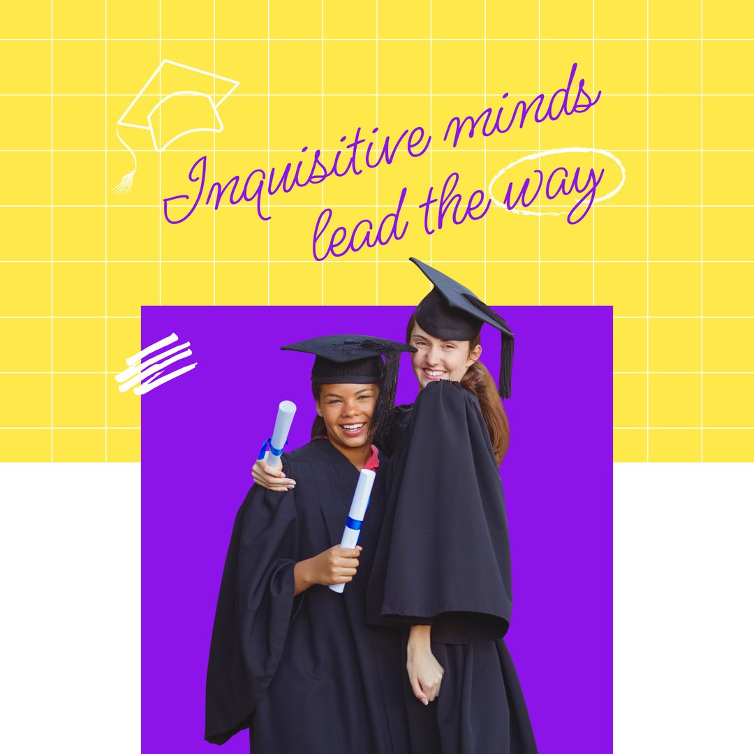 Joyful Graduates Celebrating Milestones with Diplomas