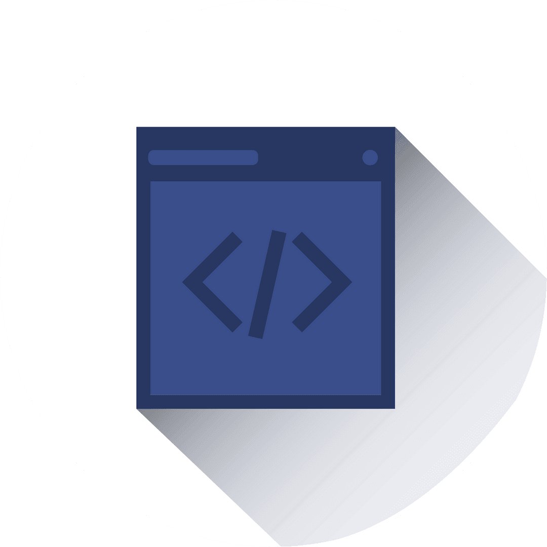Digital Interface Coding Icon on Transparent Background - Download Free Stock Images Pikwizard.com