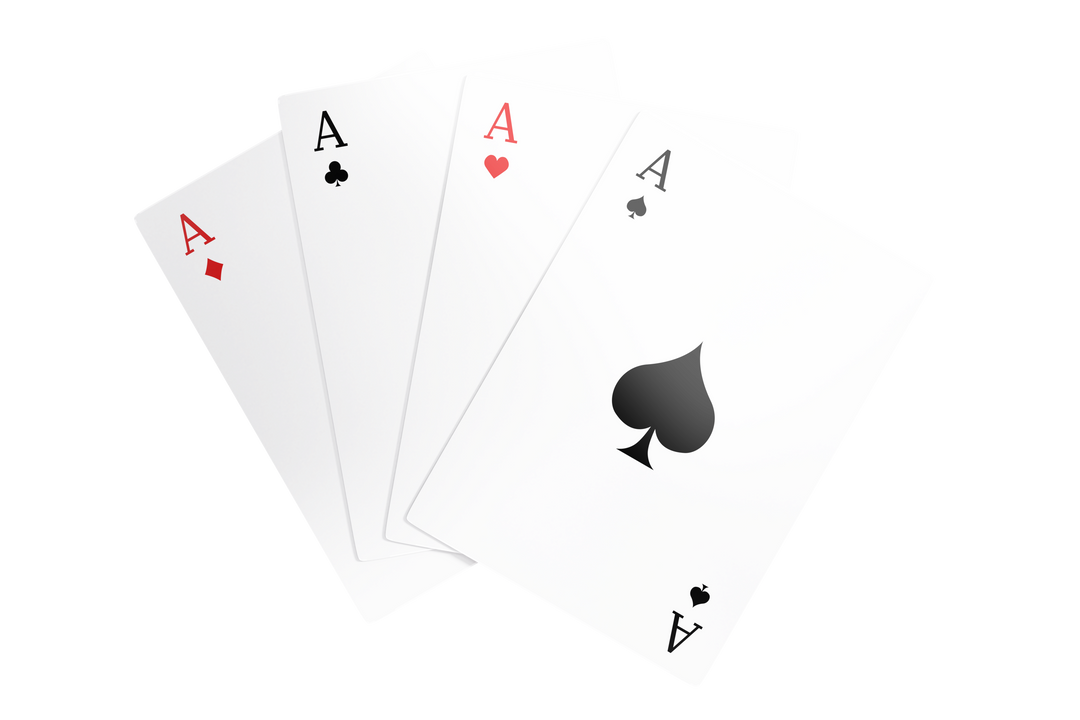 Transparent Four Aces Playing Cards Illustration PNG - Download Free Stock Images Pikwizard.com