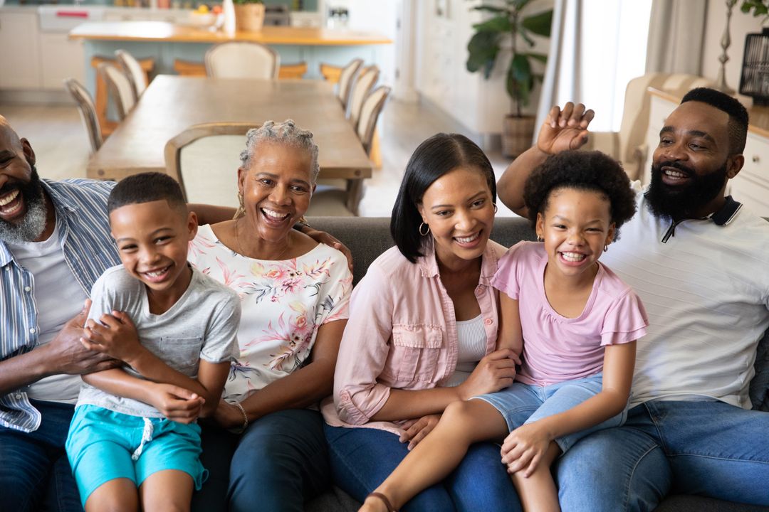 Diverse Multigenerational Family Enjoying Quality Time Together