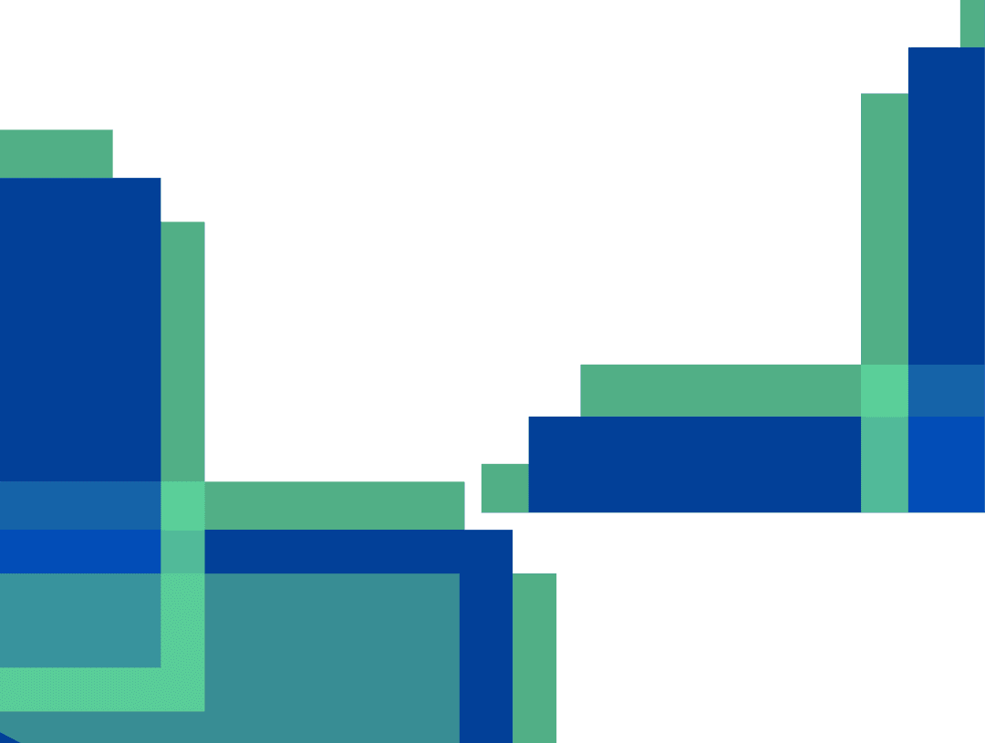 Abstract Blue Green Shapes Transparent PNG Background