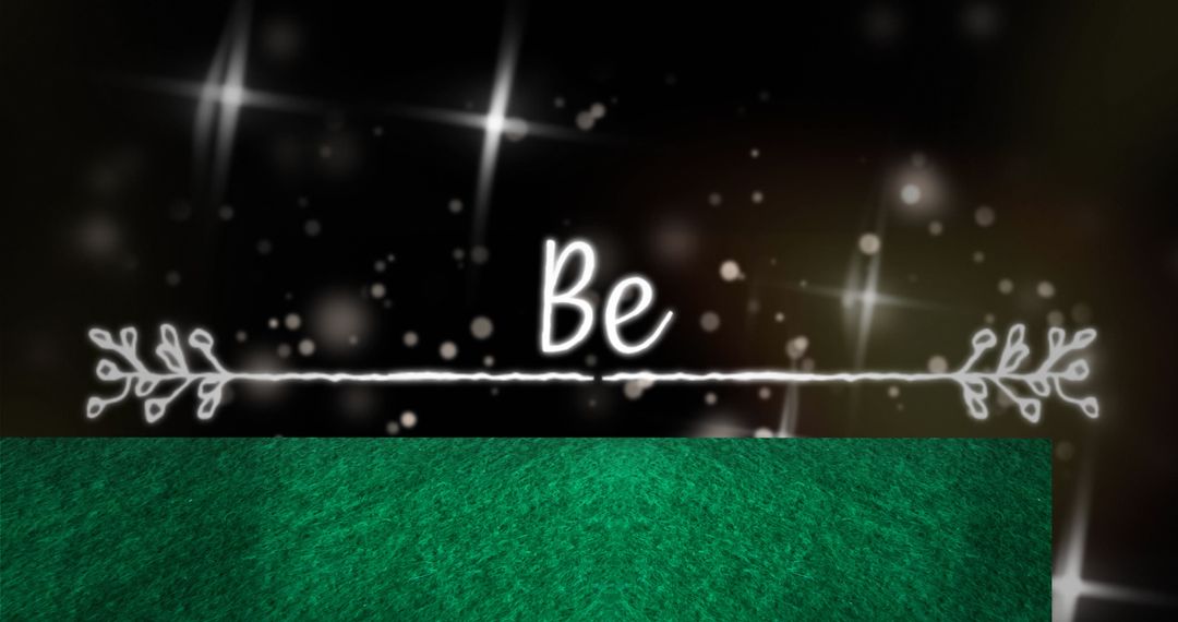 Elegant Cursive Be Minimalist Inspirational Design