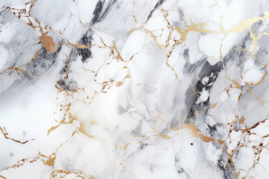 Luxurious White Marble Texture with Gold Veins Background - Free Images, Stock Photos and Pictures on Pikwizard.com