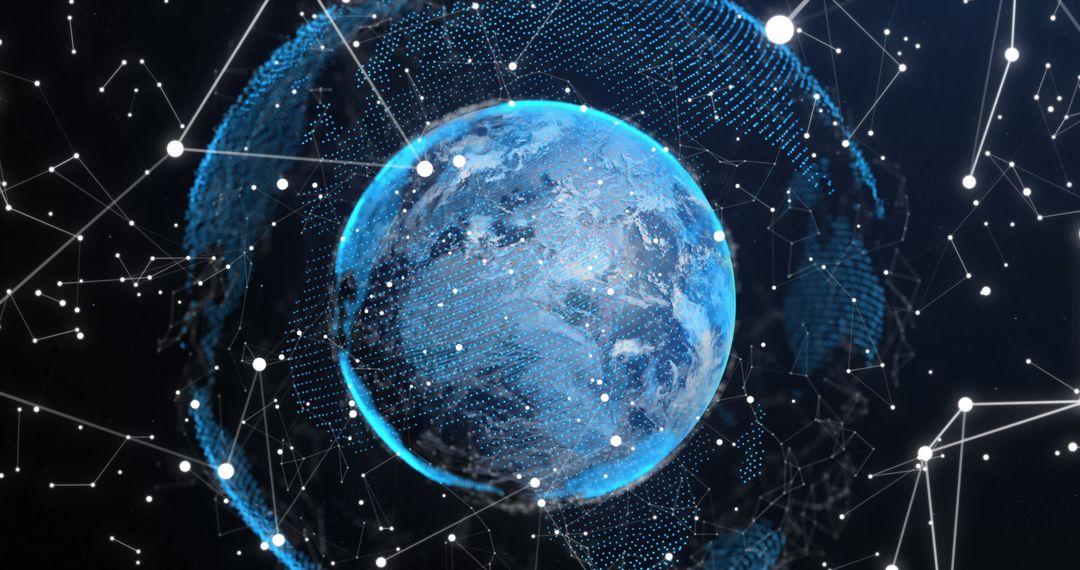 Global Connectivity and Digital Transformation Concept