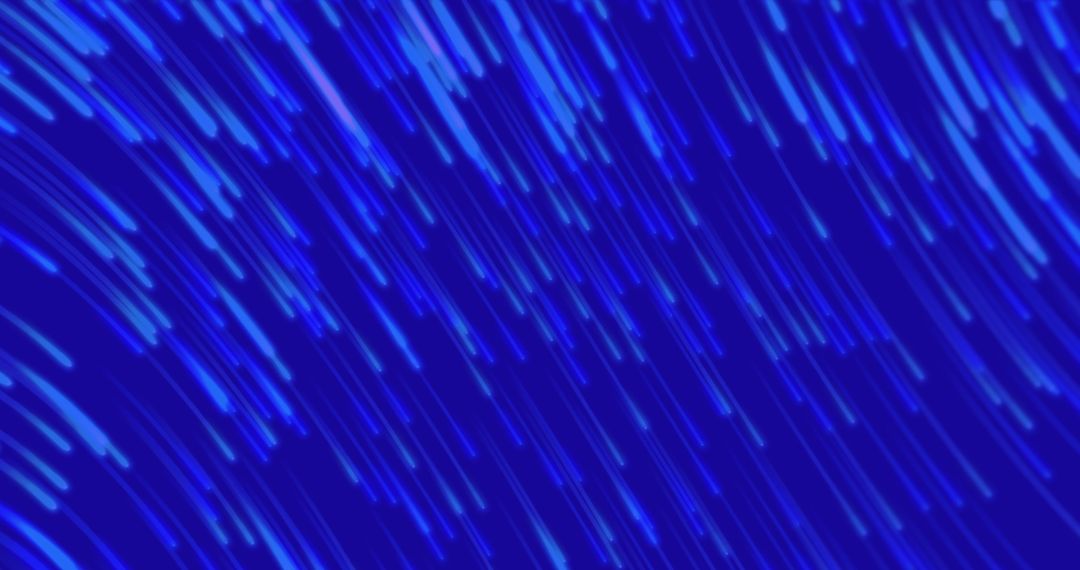 Dynamic Blue Neon Light Trails Motion Background