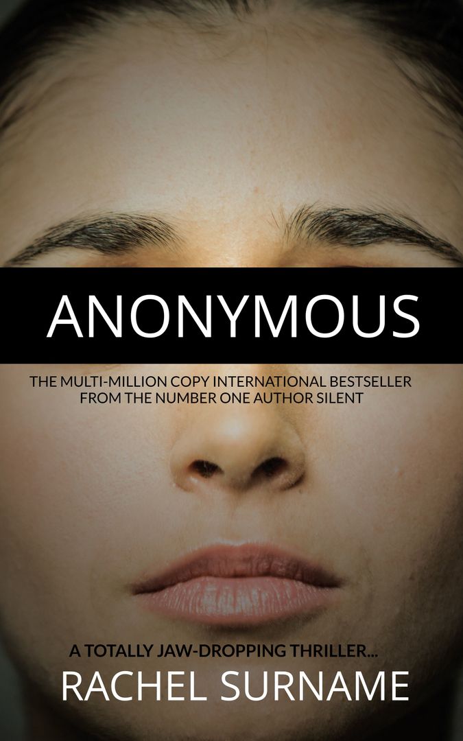 Anonymous Novel Promotion with Mysterious Female Portrait