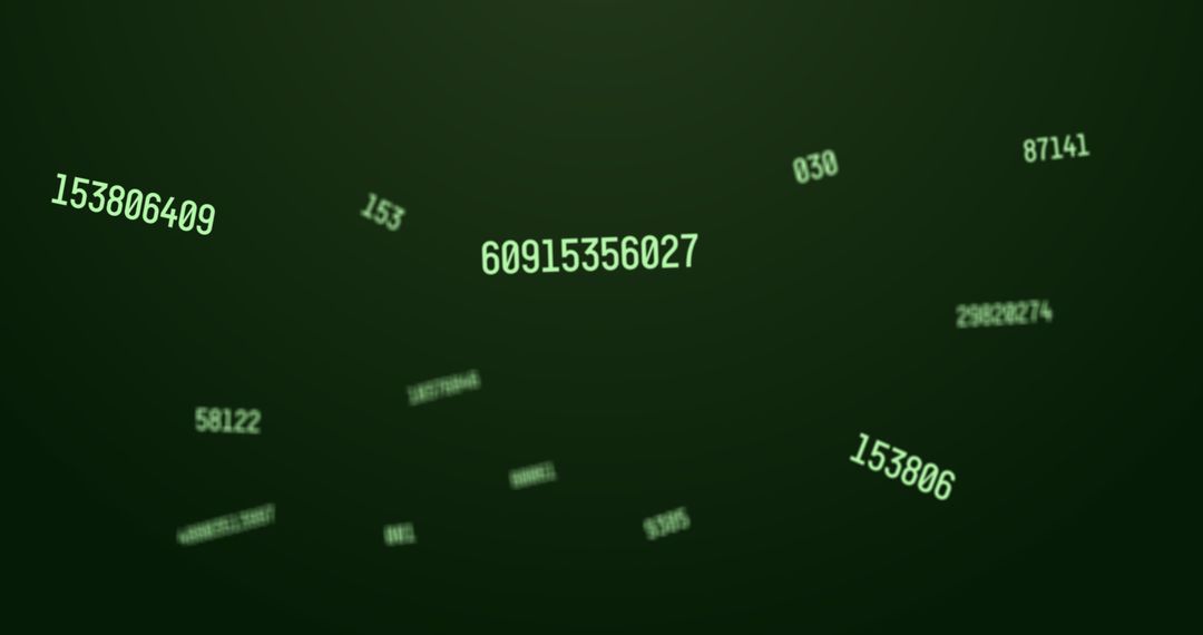 Floating Entangled Numbers in Matrix-Style Green Code