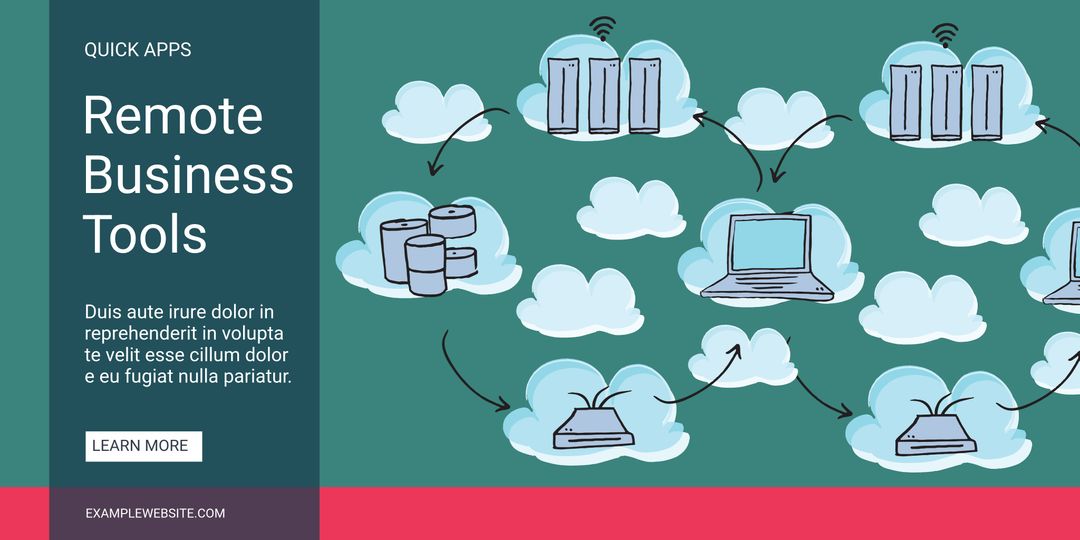 Cloud-Based Solutions Connecting Remote Devices in Modern Workspace - Download Free Stock Images Pikwizard.com