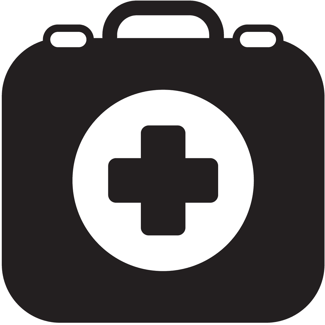 Transparent First Aid Kit Icon Vector Isolated