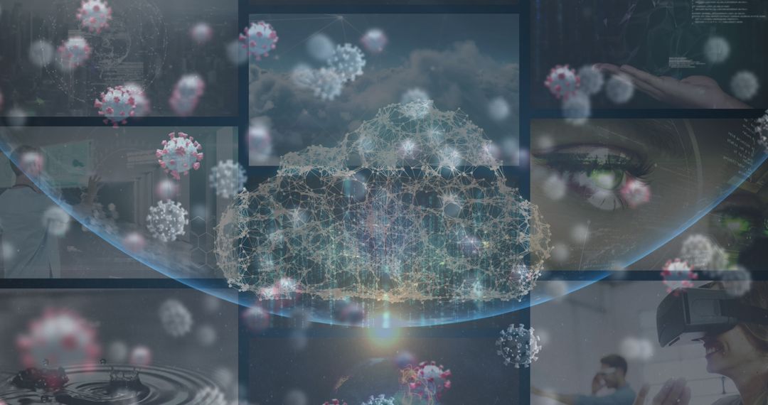 Digital Analysis of COVID-19 Data with Cloud Computing and Metaverse Overlay