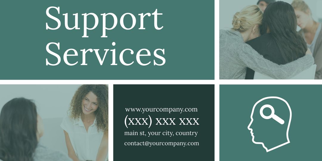 Support Services Flyer for Counseling and Outreach Programs