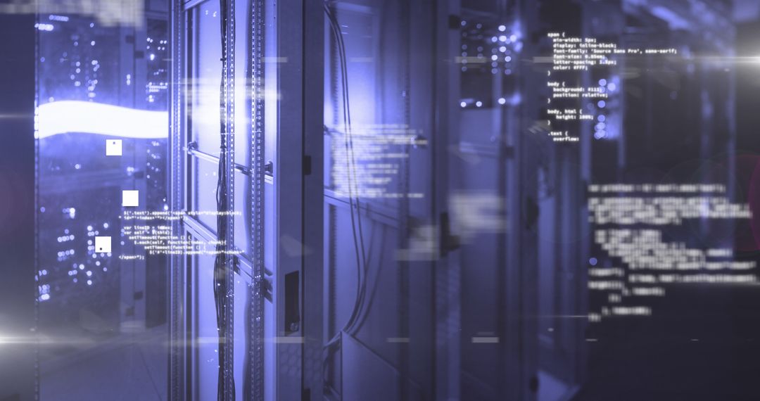 Digital Interface Concepts in High-Tech Server Room