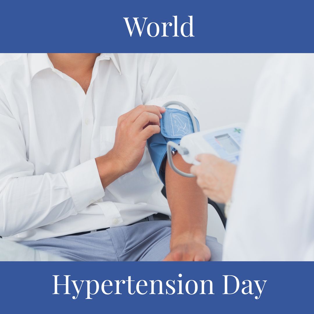 World Hypertension Day Blood Pressure Measurement - Download Free Stock Templates Pikwizard.com