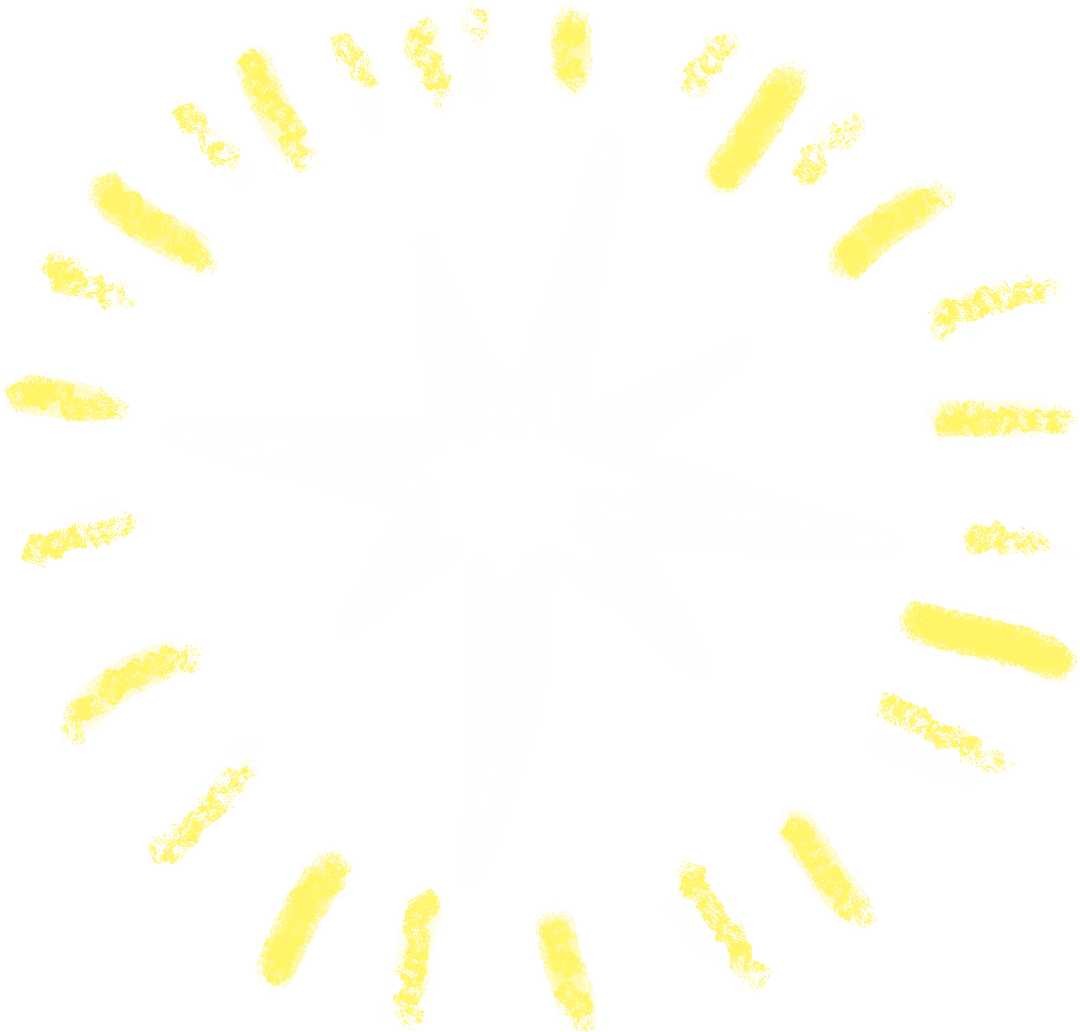 Transparent Star Symbol Chalk Art Vibes Cosmic Energy