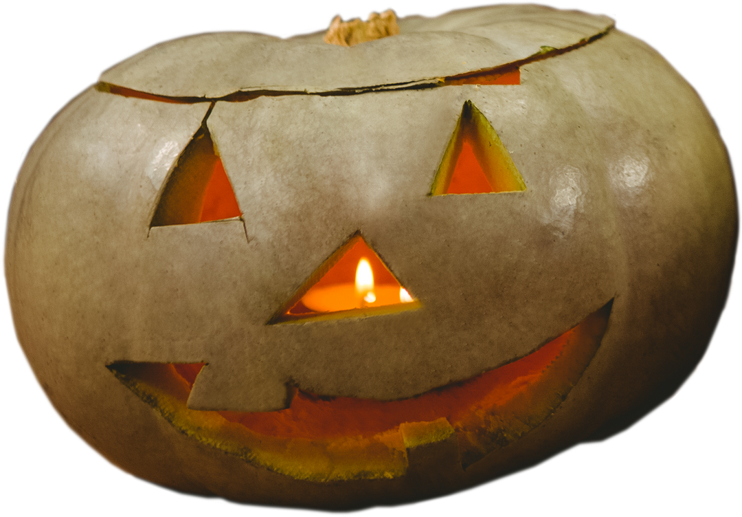 Transparent Halloween Pumpkin Carved Jack-o'-Lantern Close-Up Blaze - Download Free Stock Images Pikwizard.com