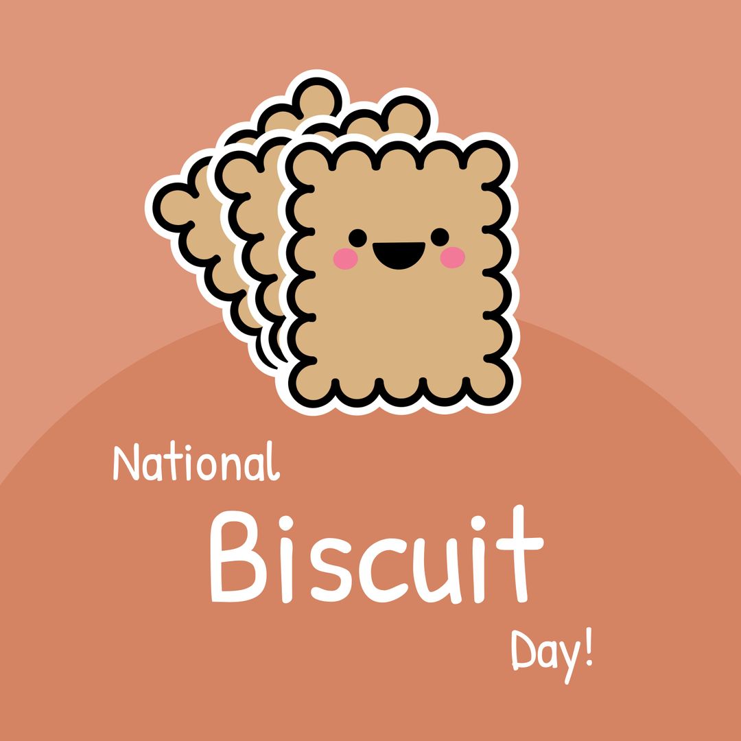 National Biscuit Day Celebration with Adorable Biscuit Illustrations