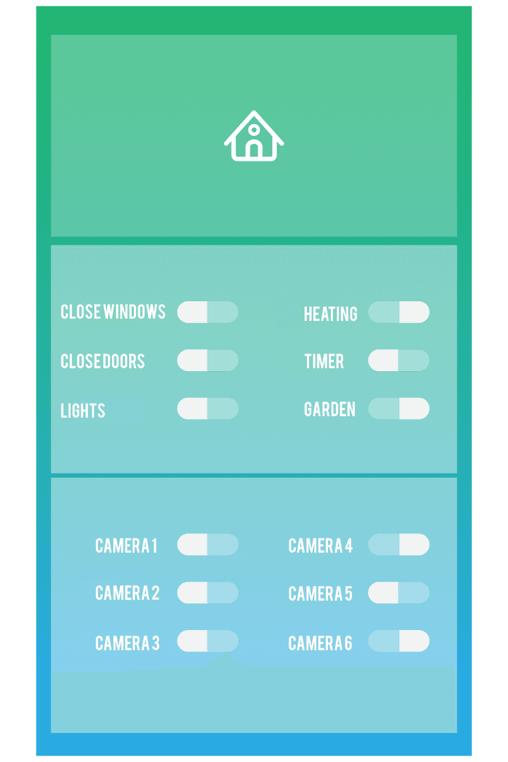 Innovative Smart Home Control Interface on Transparent Display