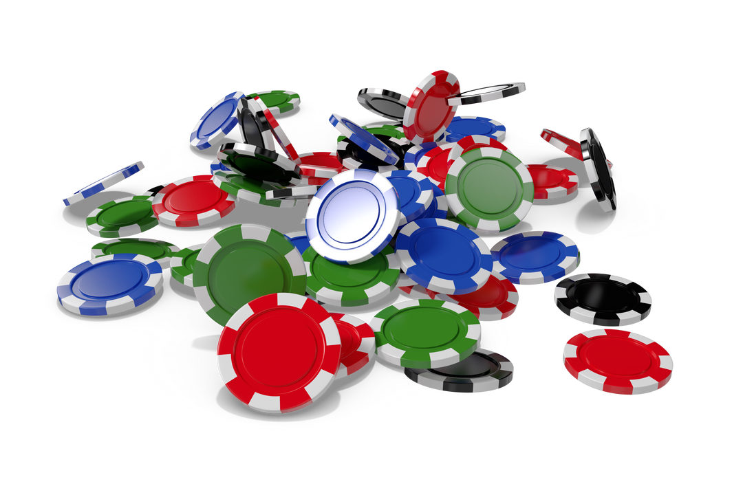 Heap of Colored Gambling Chips on Transparent Background - Download Free Stock Images Pikwizard.com