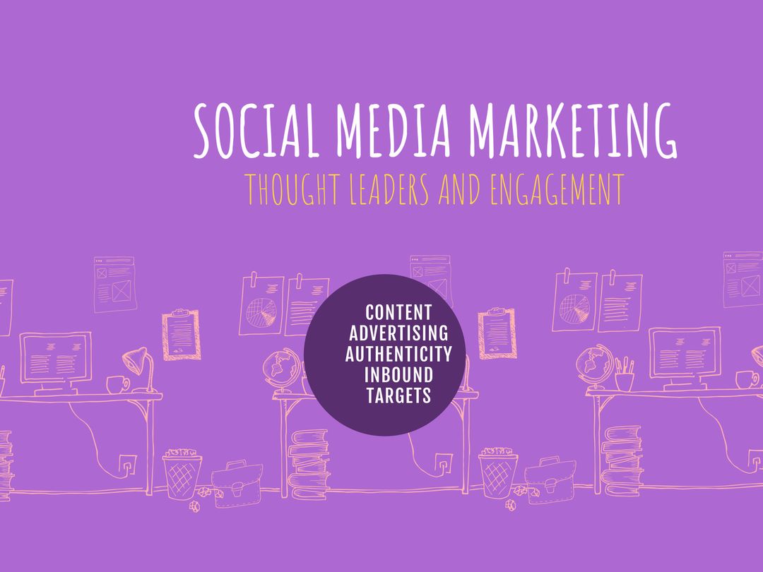 Creative Social Media Marketing Strategy Presentation Template