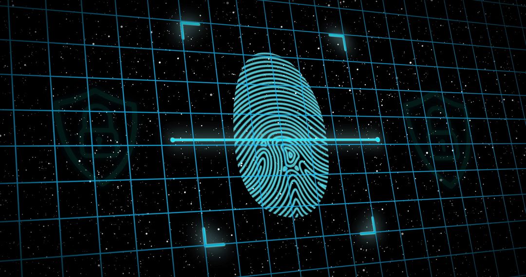 Digital Fingerprint Scanning with Data Security Concepts in Virtual Grid